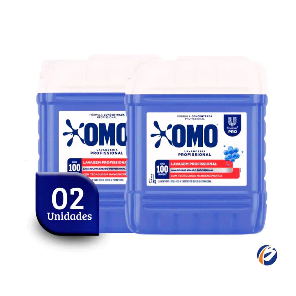Kit 2und Lava Roupas Líquido Lavanderia Pro 7L cada